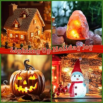 Amazon.com: SURAIELEC Accessory Cord With 4 LED Bulbs, 10.5ft