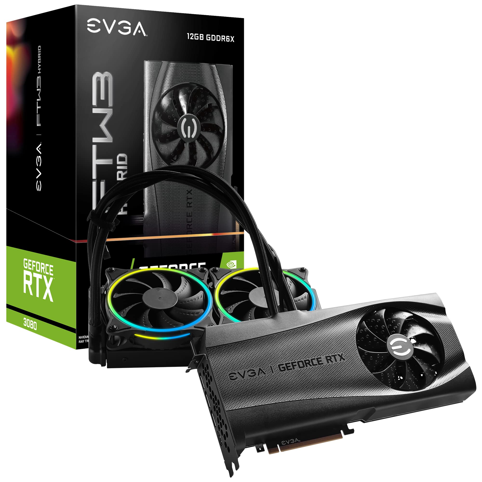 Amazon.com: EVGA GeForce RTX 3080 12GB FTW3 Ultra Hybrid Gaming