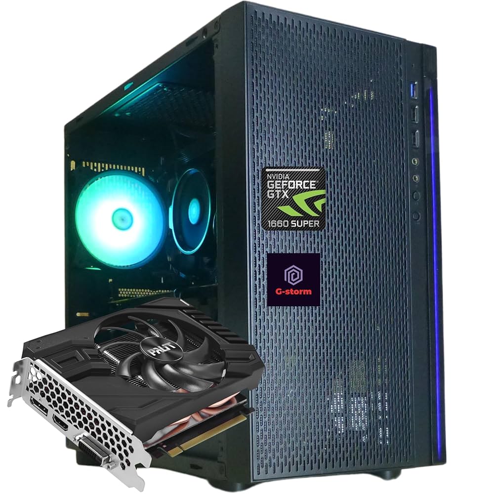 ゲーミングPC Ryzen5 3600 GTX1660 FPSからモンハンまで！ ゲーミング