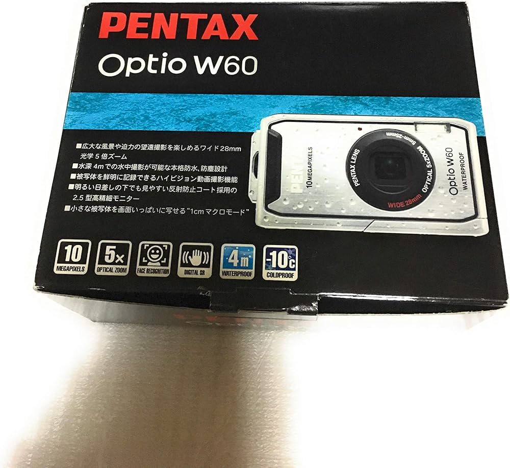 Amazon | PENTAX デジタルカメラ OPTIO (オプティオ) W60 シルバー