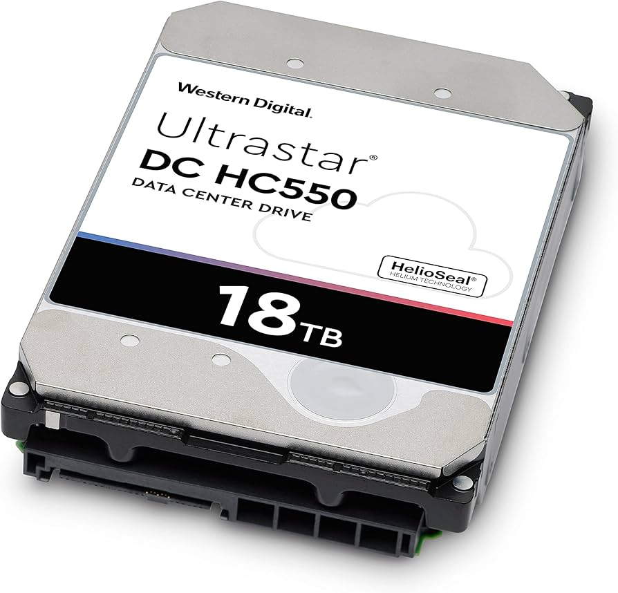 Amazon.com: Western Digital Ultrastar DC HC550 18 TB Hard Drive