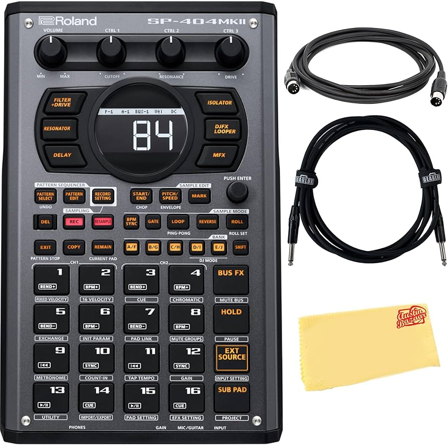 Amazon.com: Roland SP-404MKII Creative Sampler and Effector Bundle
