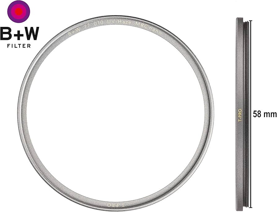 Amazon.com : B + W UV-Haze Protection Filter for Camera Lens