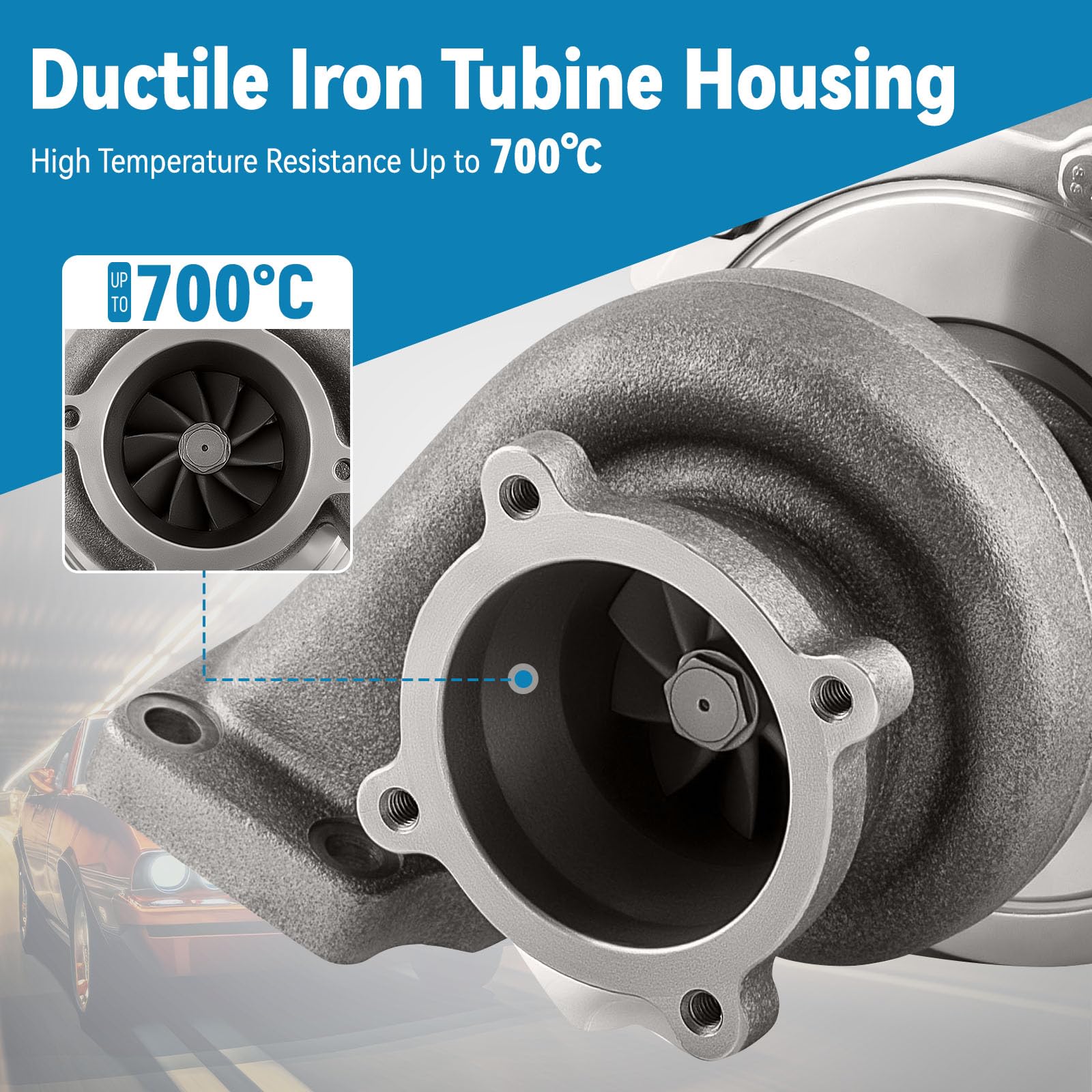 Amazon | BFO ユニバーサル GT35 GT3582 ターボチャージャー サージ