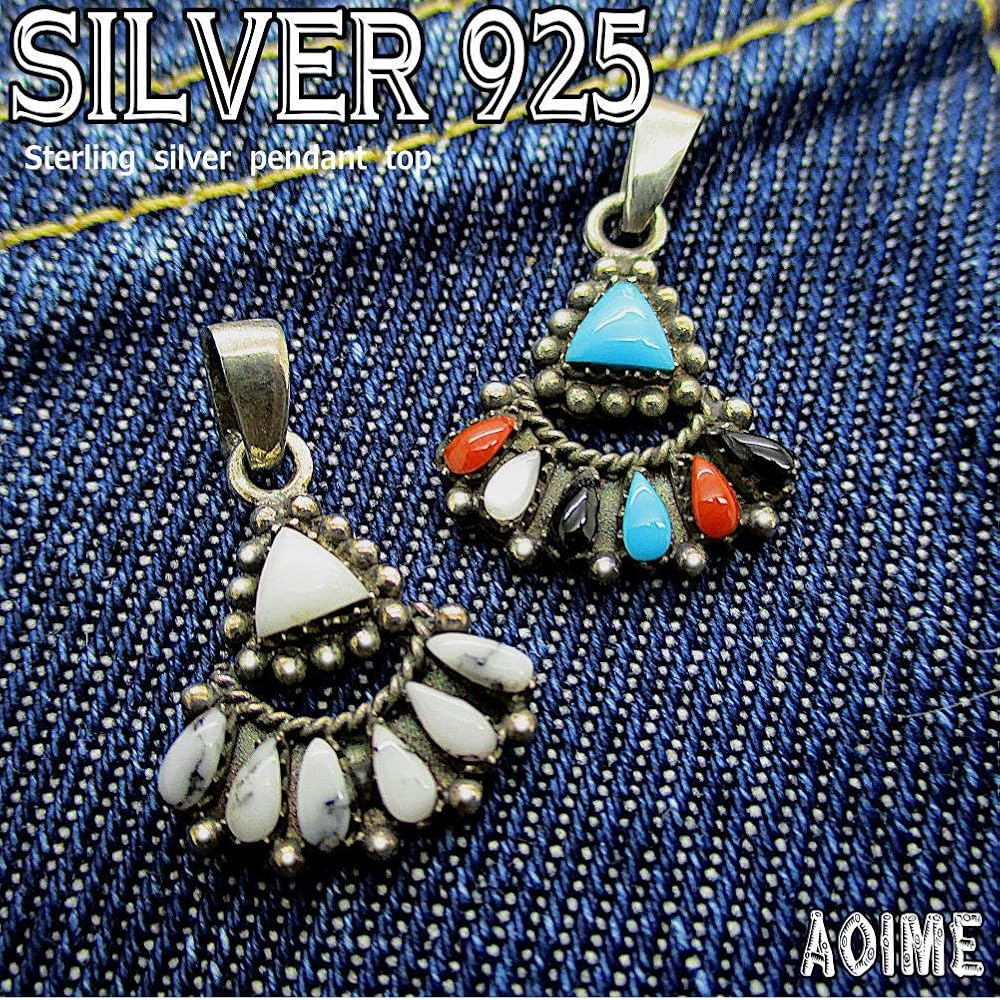 Amazon | 銀製品 インディアンジュエリー シルバー925 ペンダント