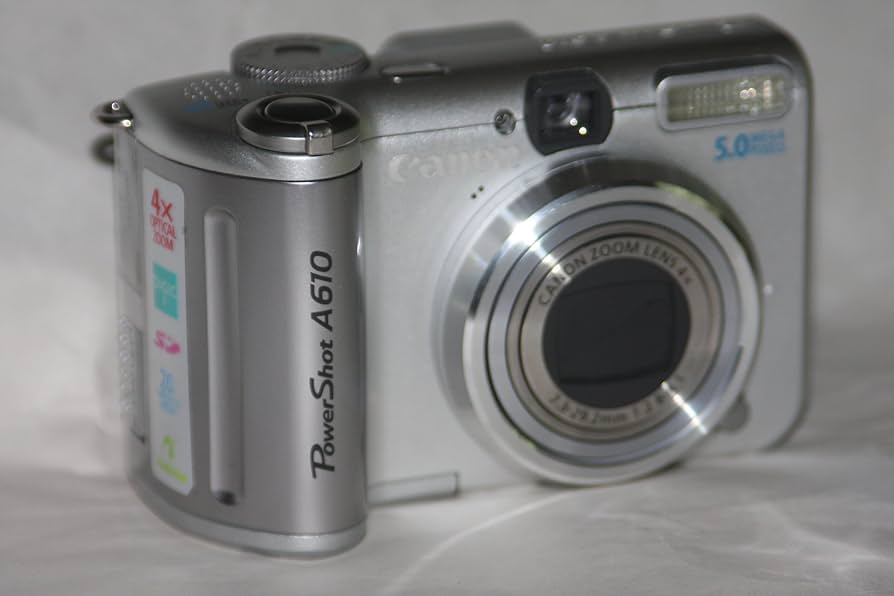 Amazon.com : Canon Powershot A610 5MP Digital Camera with 4x