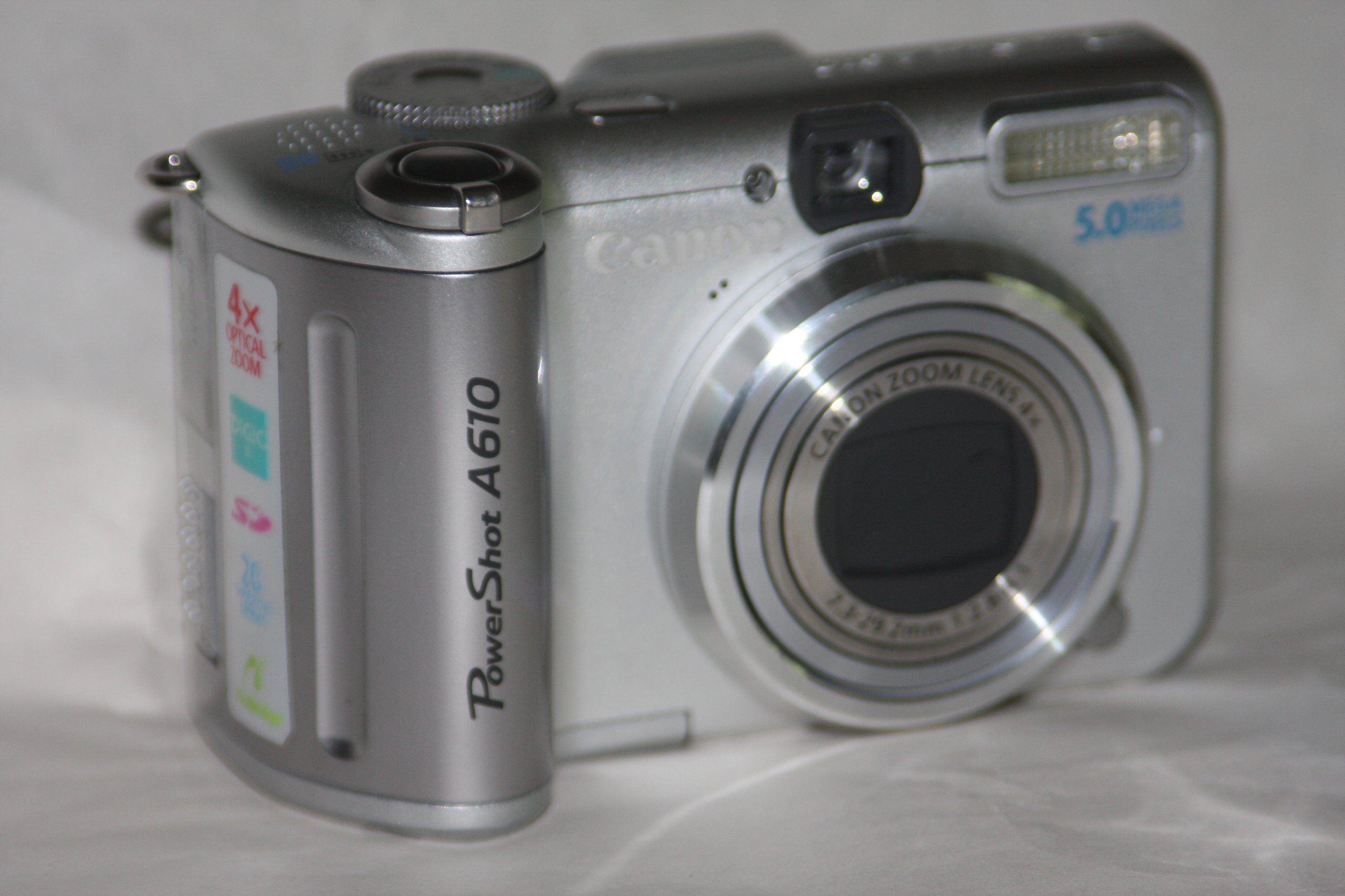 Amazon.com : Canon Powershot A610 5MP Digital Camera with 4x