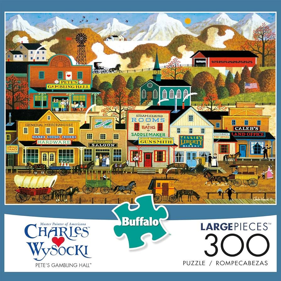 Amazon | Buffalo Games - Charles Wysocki - ピートのギャンブル