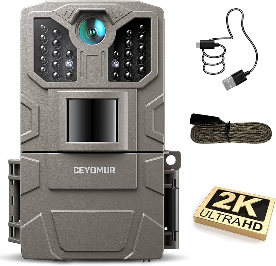 Amazon.com: CEYOMUR Trail Camera, 36MP HD Trail Cam with 850nm IR