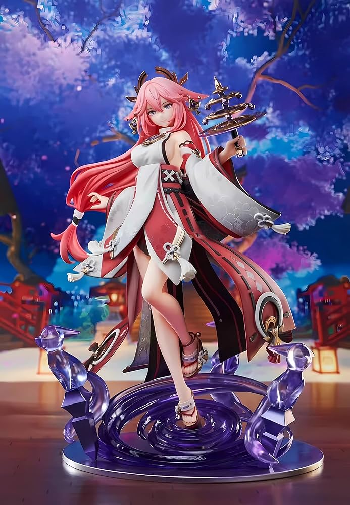 Amazon.co.jp: miHoYo 原神 八重神子·狐の真意Ver. 1/7スケール