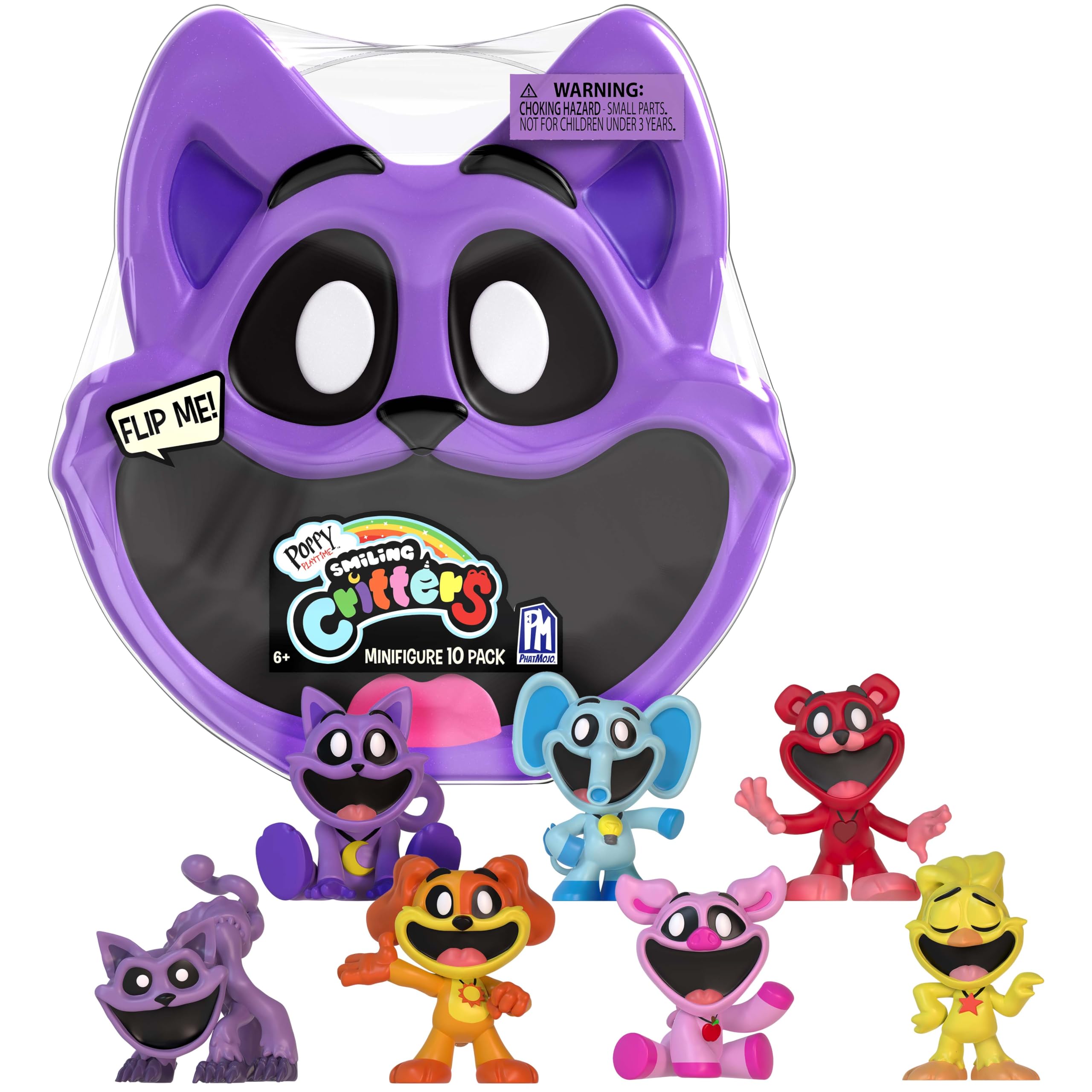Amazon.com: Poppy Playtime - CatNap Smiling Critters Minifigure 10