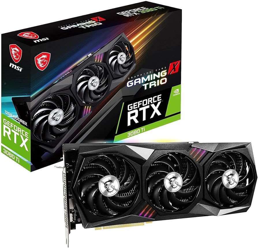 Amazon.com: MSI Gaming GeForce RTX 3080 Ti Gaming X Trio 12G