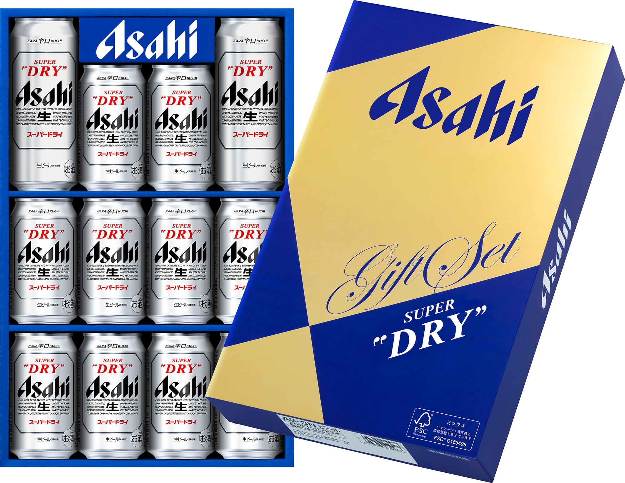 Amazon.co.jp: 【お歳暮 ギフト】アサヒ スーパードライ 12本 ビール