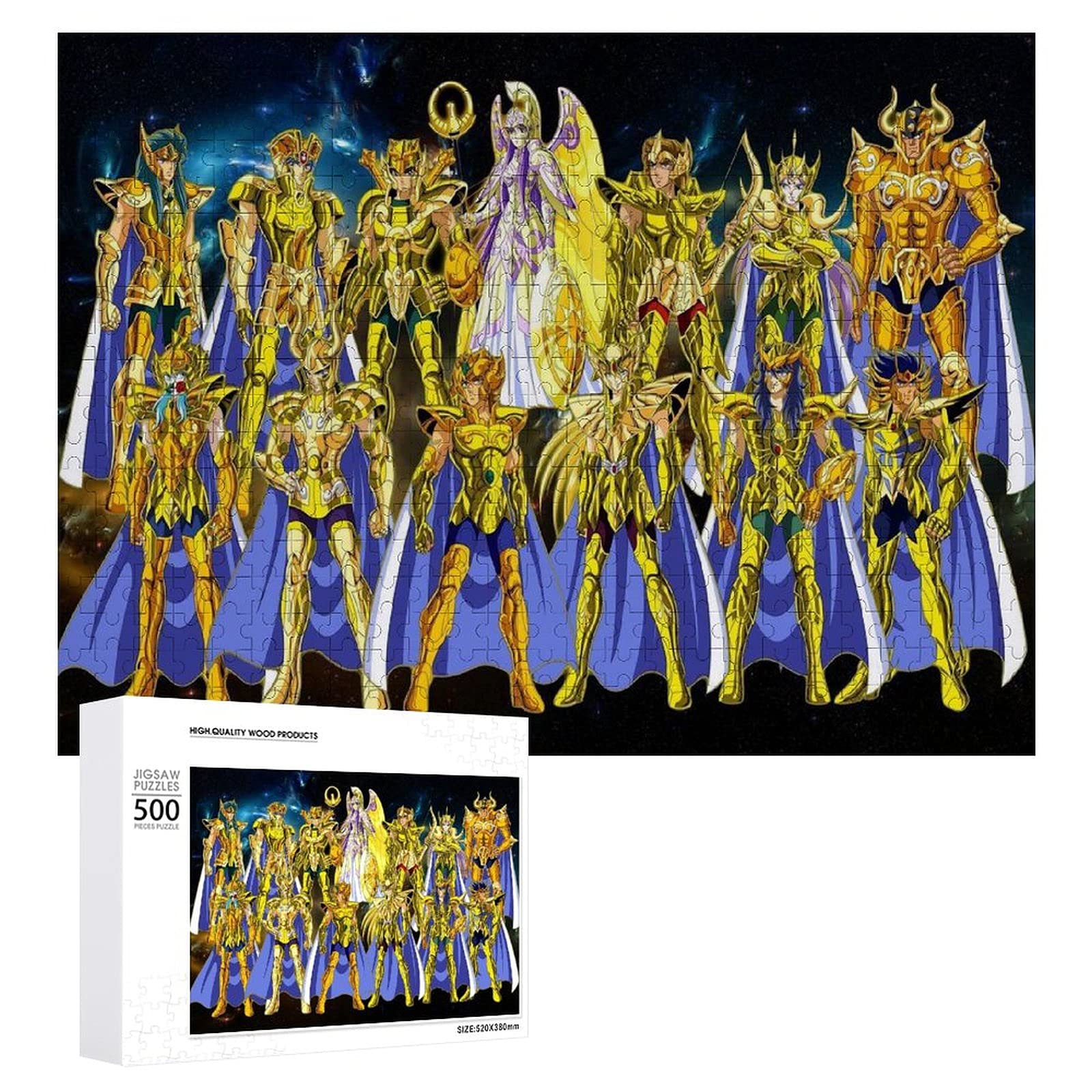 Amazon.co.jp: 聖闘士星矢 1000ピース 500ピース 子供用知育玩具 親子