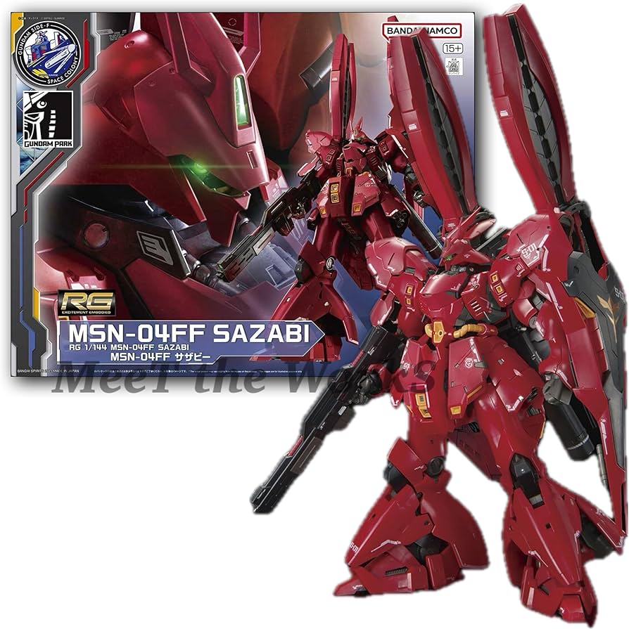 Amazon.co.jp: 【RG】 1/144 MSN-04FF サザビー 機動戦士 逆襲のシャア