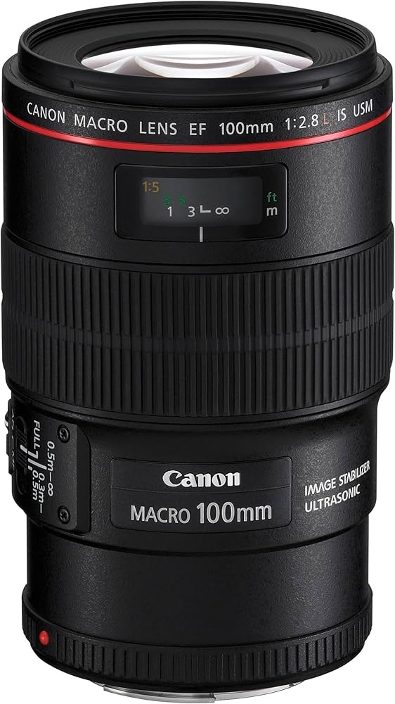 Canon EF 100mm f/2.8L IS USM Macro Lens for Canon Digital SLR