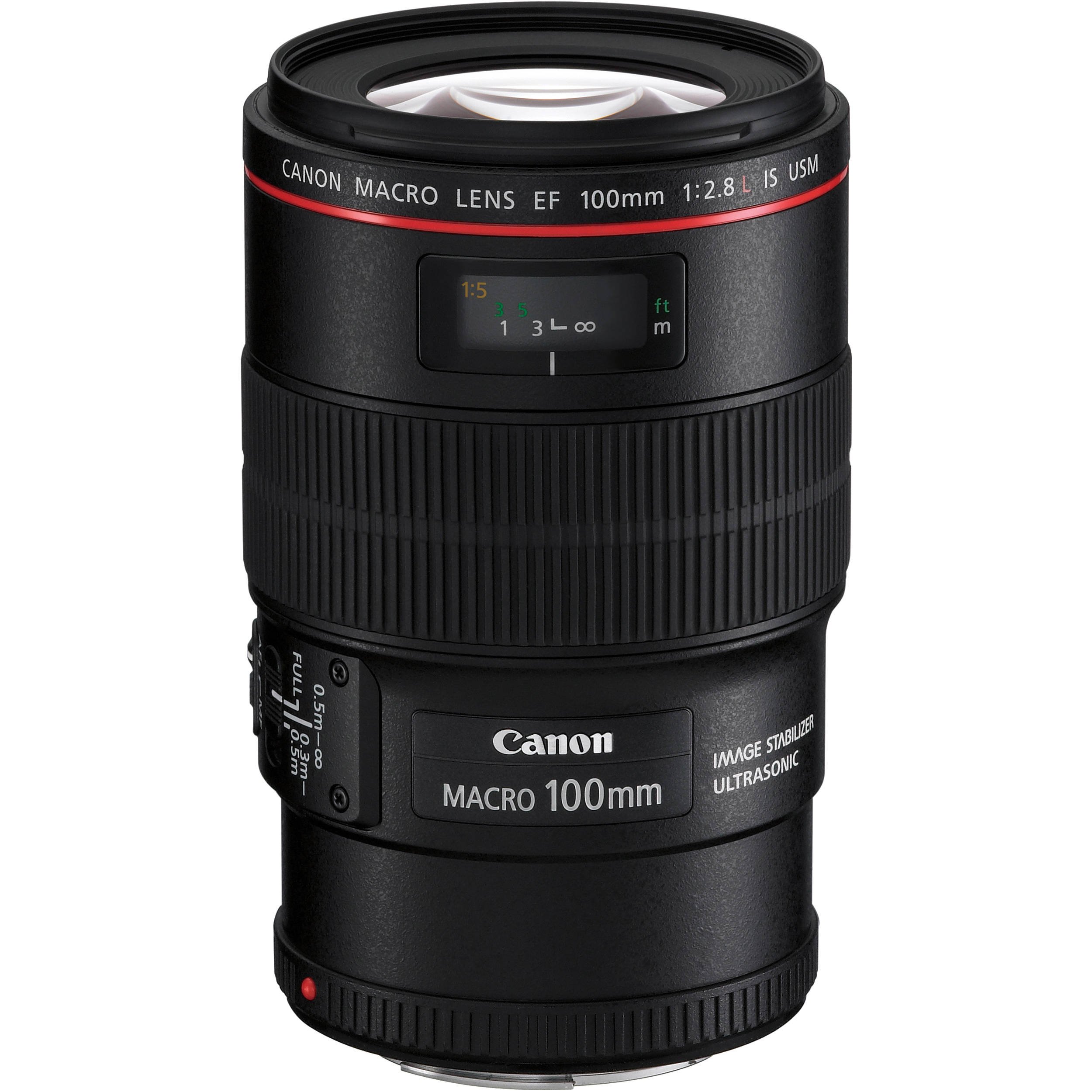 Amazon.com : Canon EF 100mm f/2.8L IS USM Macro Lens for Canon