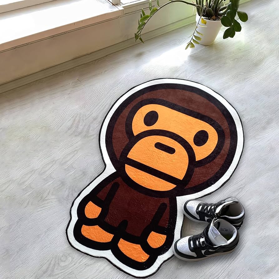 Amazon.com: Rugendary Bape Rug Hypebeast Room Decor Cute Baby