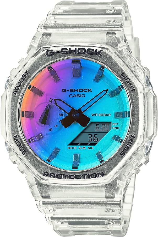 Amazon.com: G-Shock GA2100SRS-7A Clear One Size : Clothing, Shoes