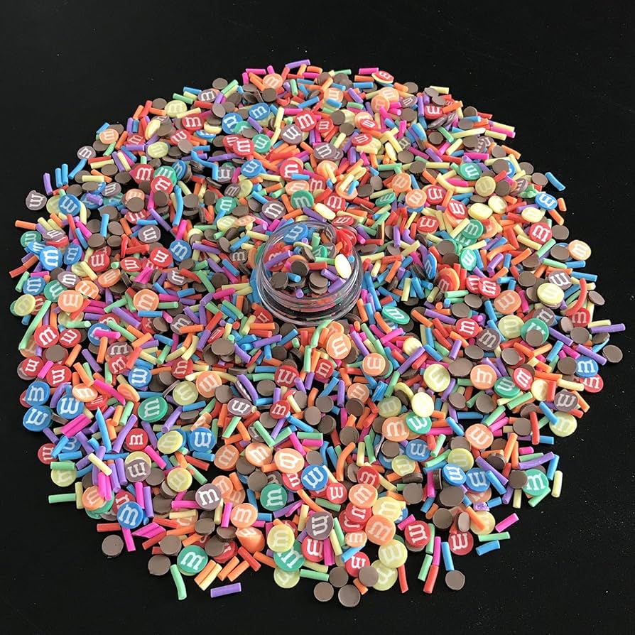 Amazon.co.jp: スライスパーツ 柔らかい粘土 ネイルアートステッカー