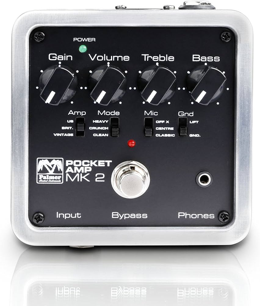 Amazon | Palmer (パルマー) Pocket Amp MK2 Portable Guitar Preamp