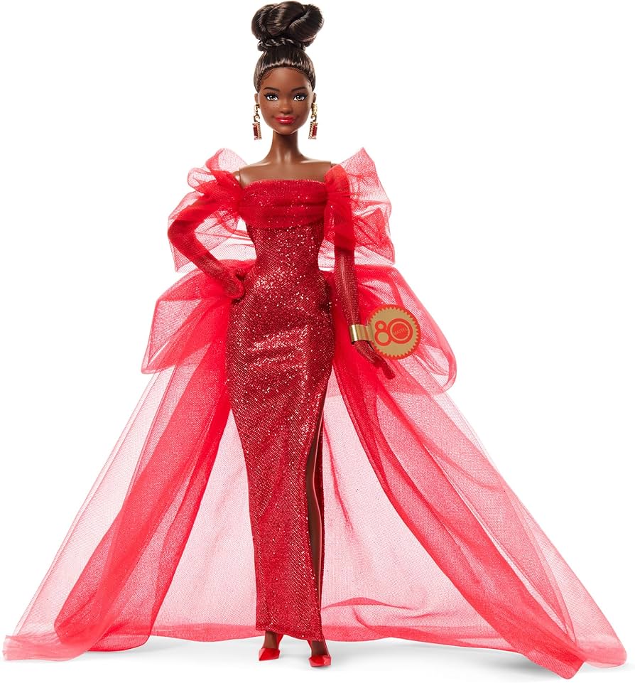 Amazon.co.jp: バービー(Barbie) マテル80周年記念アニバーサリー
