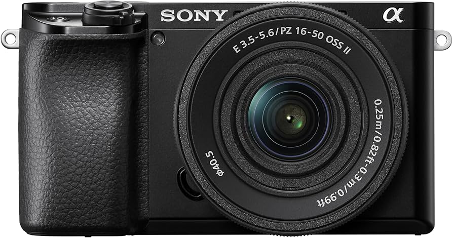 Amazon.com : Sony ILCE6100KB Alpha 6100 Mirrorless 4K Video Camera