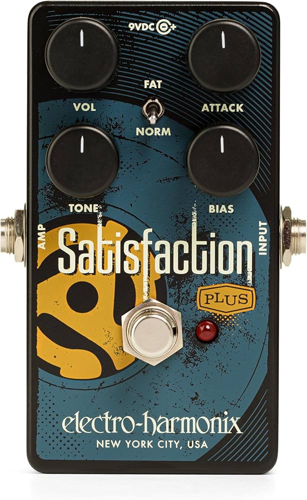 Amazon.com: Electro-Harmonix Satisfaction Plus Fuzz Pedal