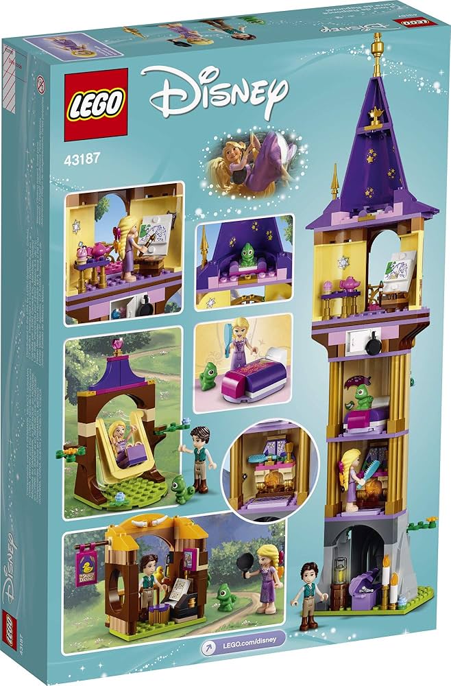 Amazon.co.jp: LEGO Disney Rapunzel's Tower 43187 Building Kit for