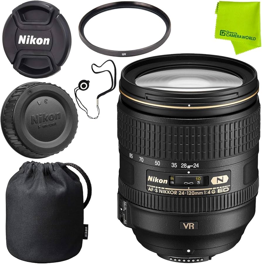Amazon.com : Nikon AF-S NIKKOR 24-120mm f/4G ED VR Lens Base