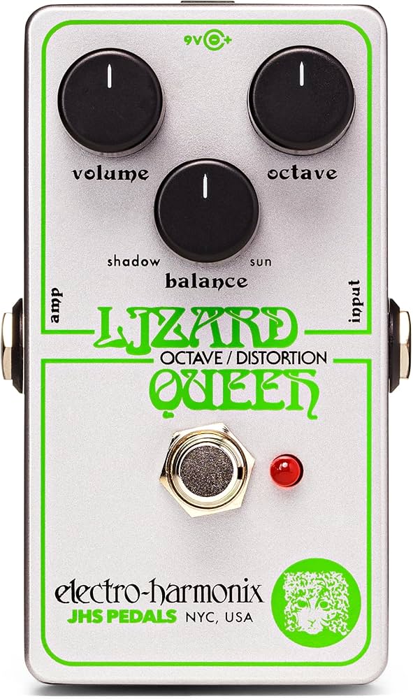 Amazon.com: Electro-Harmonix Lizard Queen Octave Fuzz Pedal