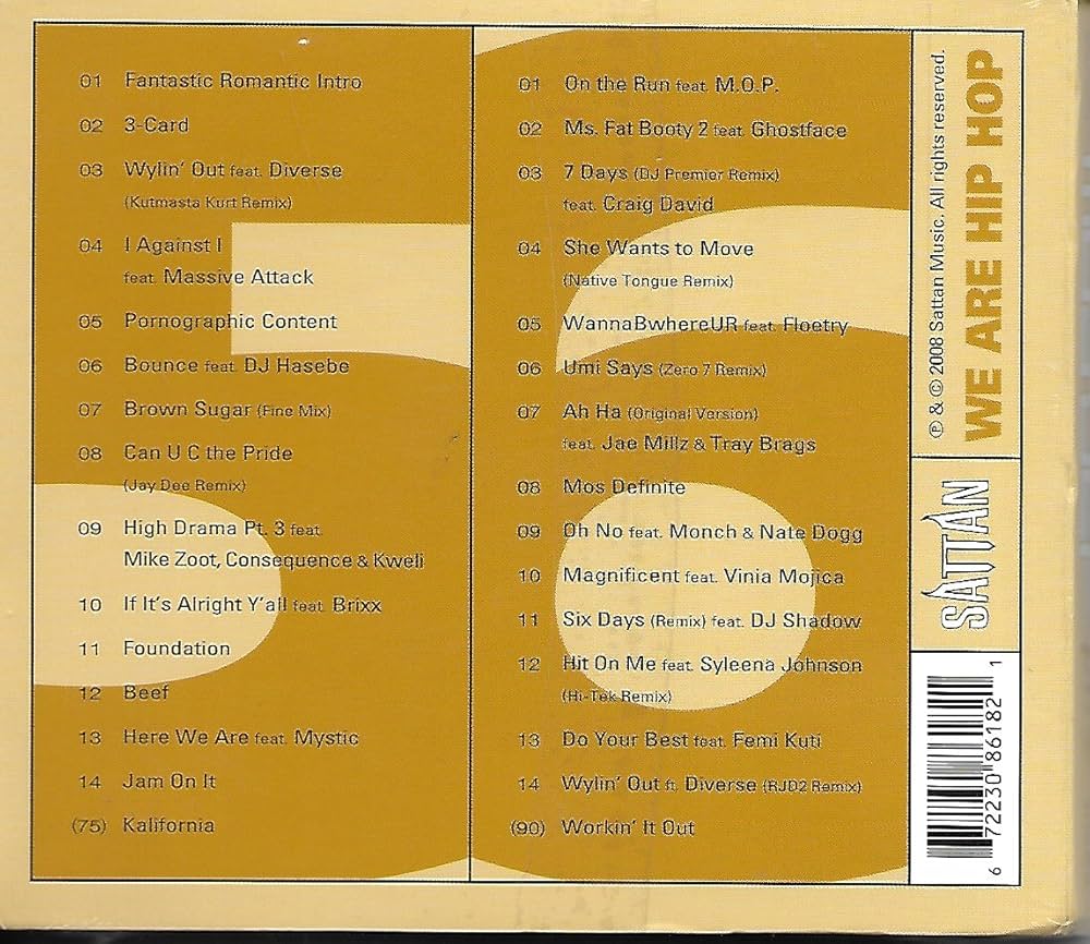 MOS DEF モス・デフ We Are Hip Hop Pt.2 CD Mos Def - We Are Hip Hop