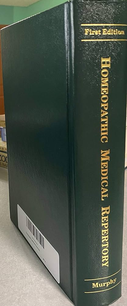 Homeopathic Medical Repertory: Murphy, Robin: 9780963576408