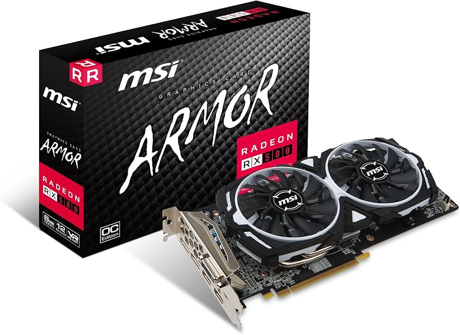 Amazon.com: msi VGA Graphic Cards RX 580 Armor 8G OC : Electronics