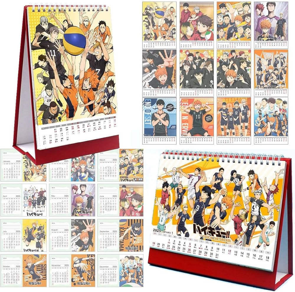 ハイキュー 日々熱戦!! スコアボード風 卓上 カレンダー 日向翔陽 影山