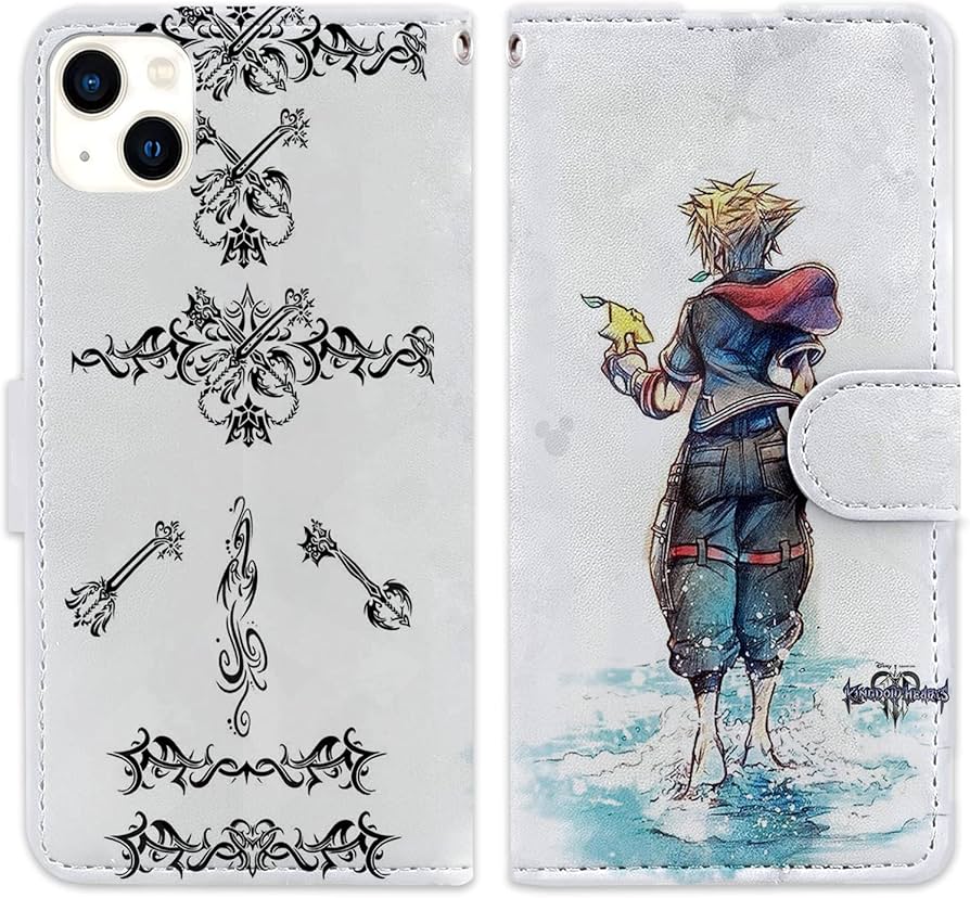 Amazon.co.jp: キングダムハーツ スマホ ケース iphone15ケース 手帳