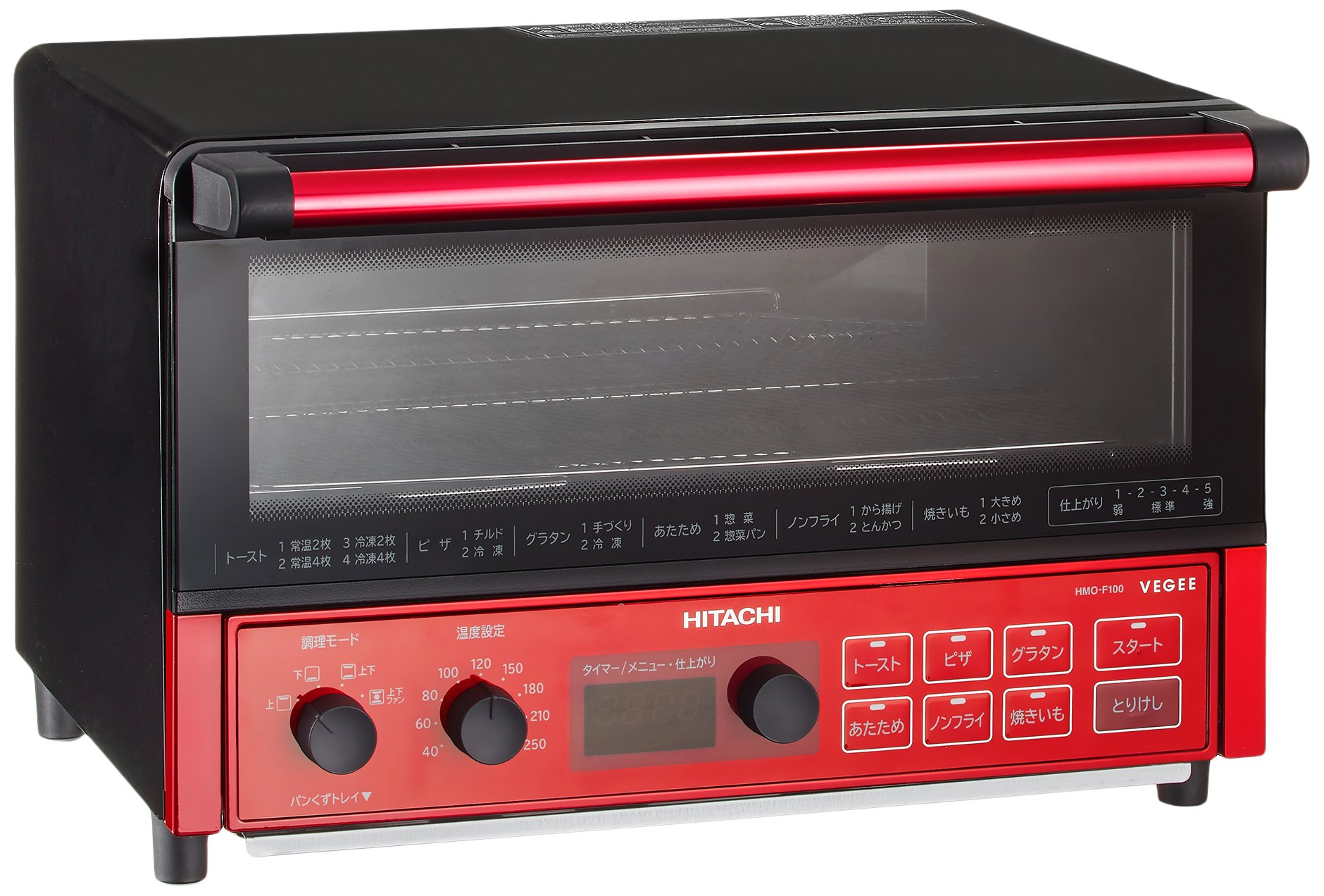 Amazon | 日立 コンベクション オーブントースター 1,300W 4枚焼き 遠