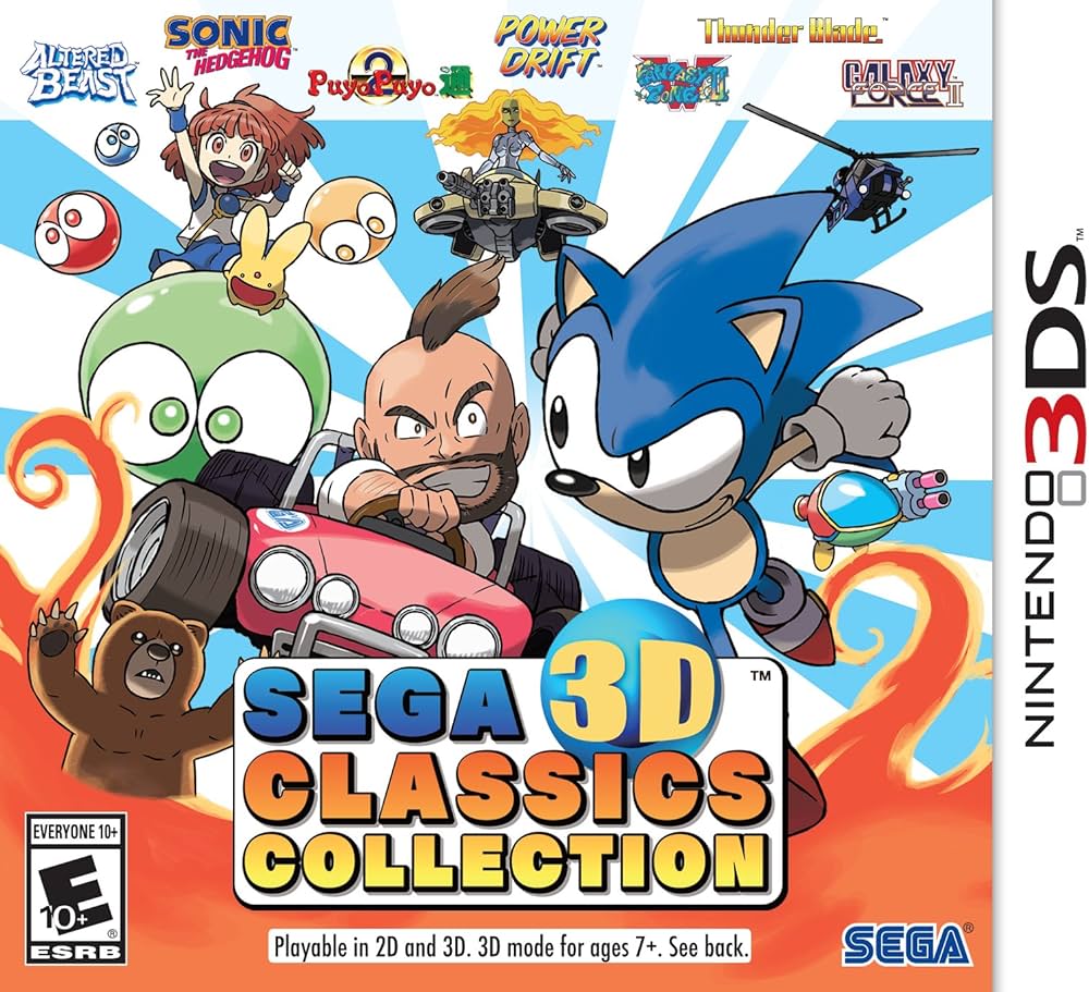 Amazon.com: SEGA 3D Classics Collection - Nintendo 3DS : Sega of