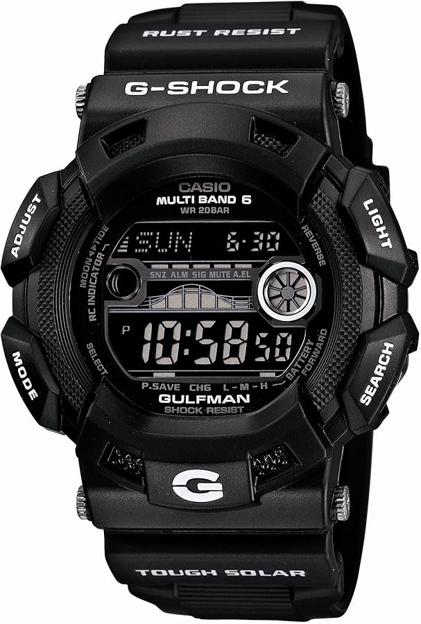 Amazon.co.jp: [カシオ] 腕時計 ジーショック GW-9110BW-1JF ブラック