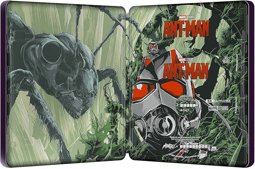 Amazon.co.jp | アントマン 限定スチールブック仕様 [4K UHD+Blu-ray