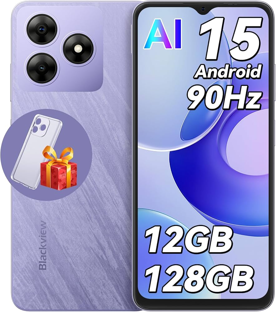 Amazon | 【SIMフリー スマホ Android 15 初登場】Blackview Wave8