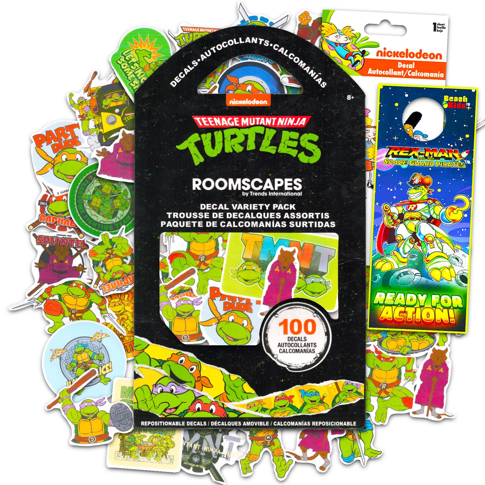 Amazon.com: Teenage Mutant Ninja Turtles Sticker Decal Set