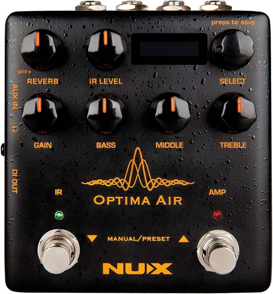 Amazon | NUX NuX Optima Air アコースティックシミュレーターペダル
