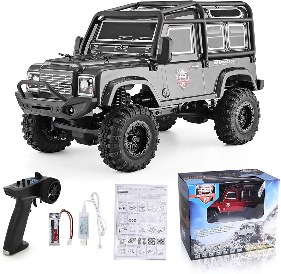 Amazon.com: RGT RC Crawler 1:24 Scale 4WD Off Road RC Car Mini