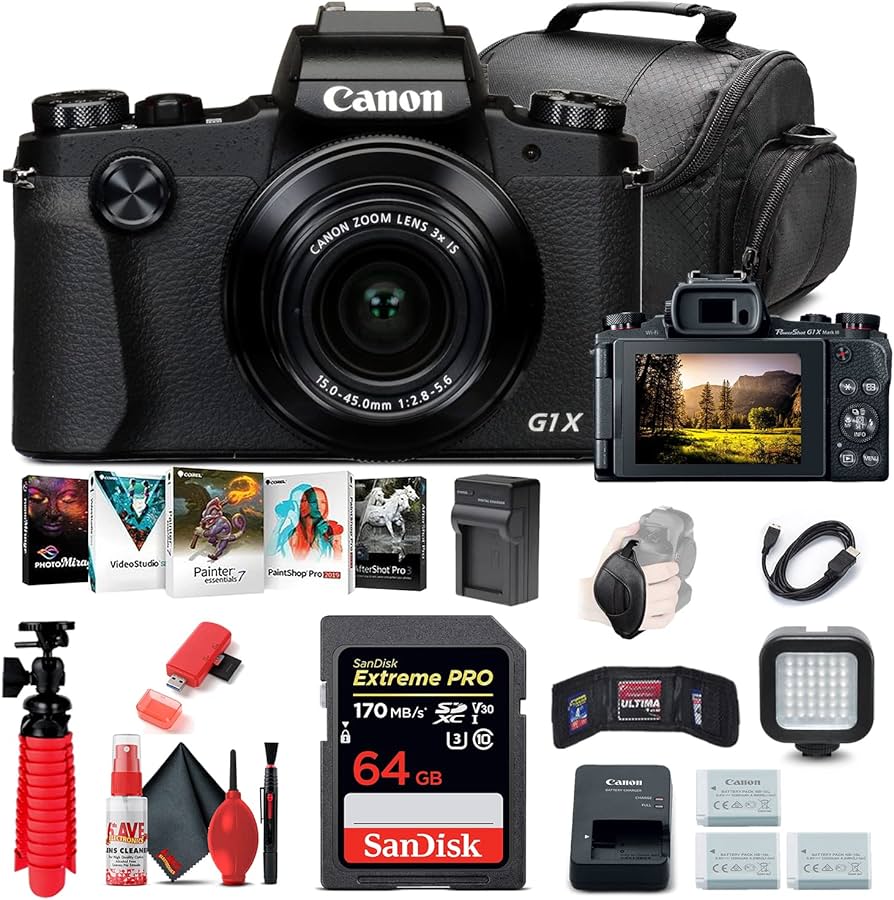 Amazon.com : Canon PowerShot G1 X Mark III Digital Camera