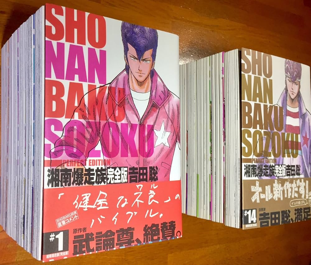 湘南爆走族 コミック 完全版 全14巻完結(KCデラックス) [マーケット