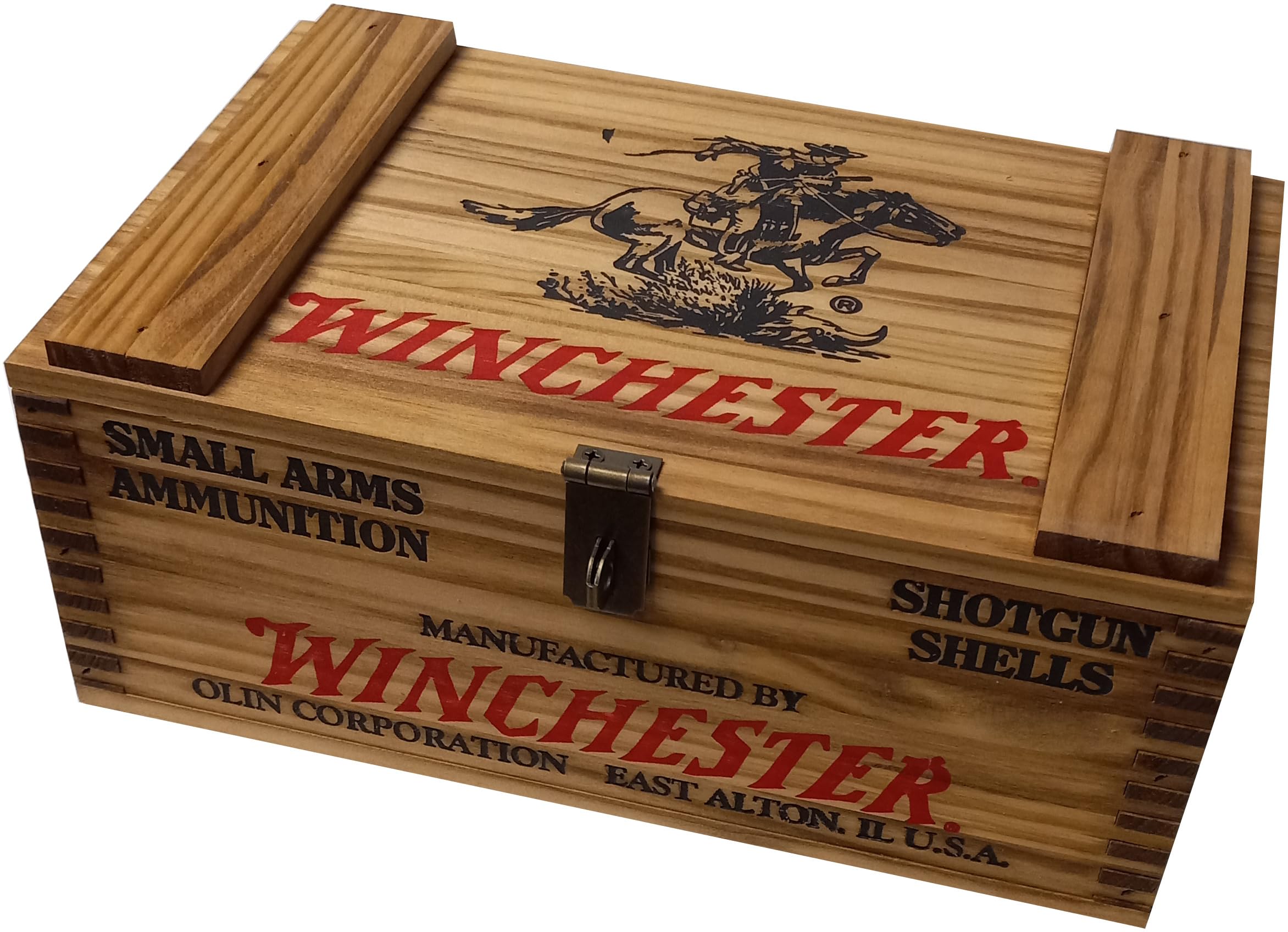 Amazon.com: Winchester WOODEN 250 SHELL AMMO BOX Brand Vintage