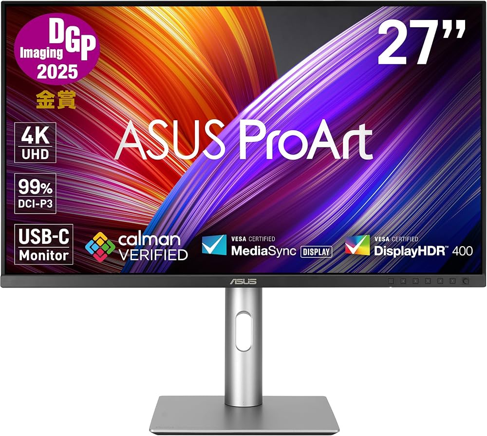 Amazon.co.jp: ASUS 4K モニター ProArt PA279CRV-J / 27インチ