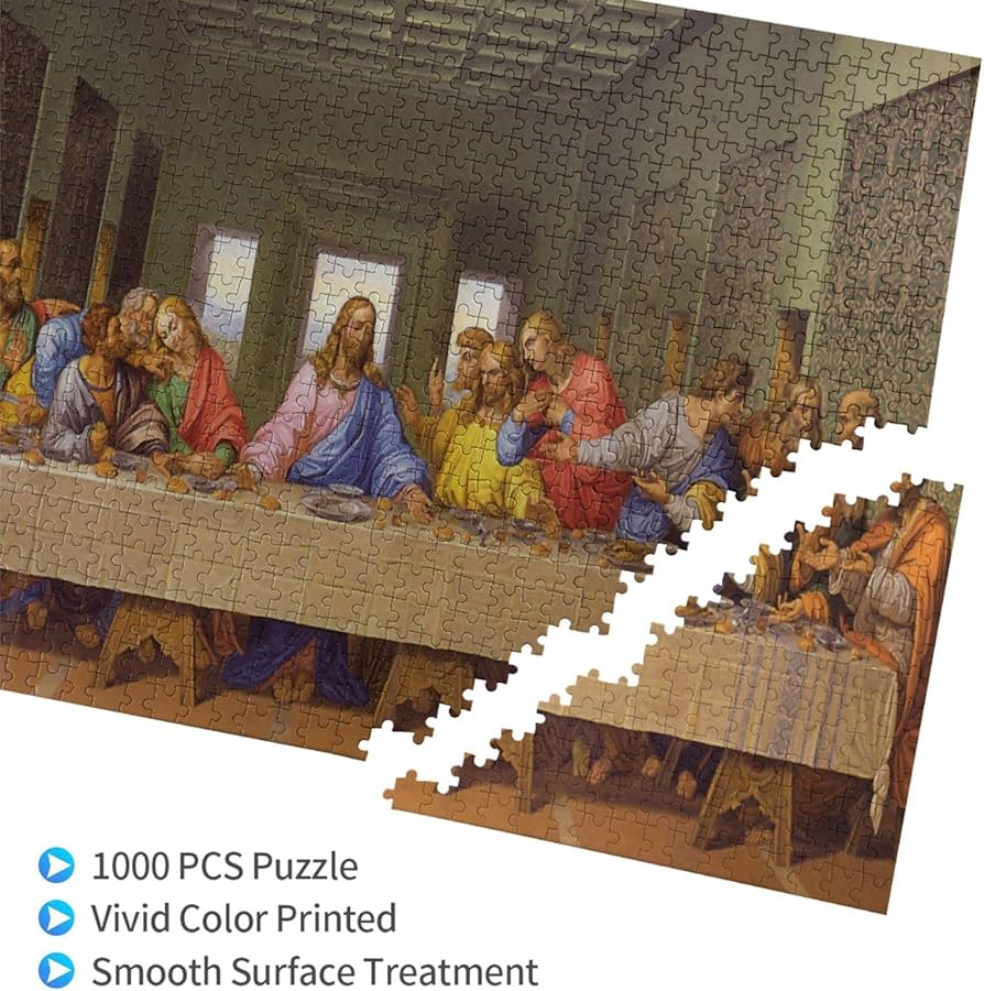 未使用 大晩餐会 アンリ・バロン 1000ピース ジグソーパズル 未使用 大