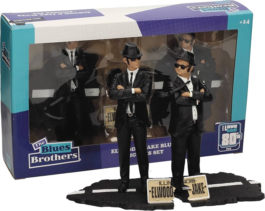 Amazon.co.jp: Movie Icons 1/7 PVC Figure Set/Bruce Brothers/Jake